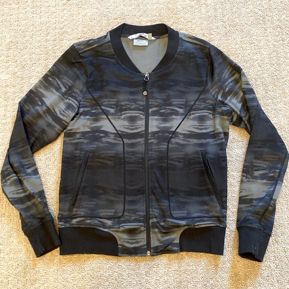 Athleta print bomber jacket - Picture 1 of 2
